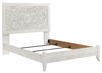Queen Panel Footboard w/Rails
