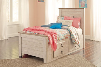 Under Bed Storage w/Side Rail