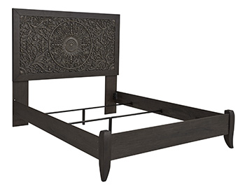 Queen Panel Footboard w/Rails
