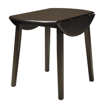 Round DRM Drop Leaf Table