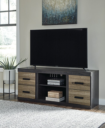 LG TV Stand w/Fireplace Option